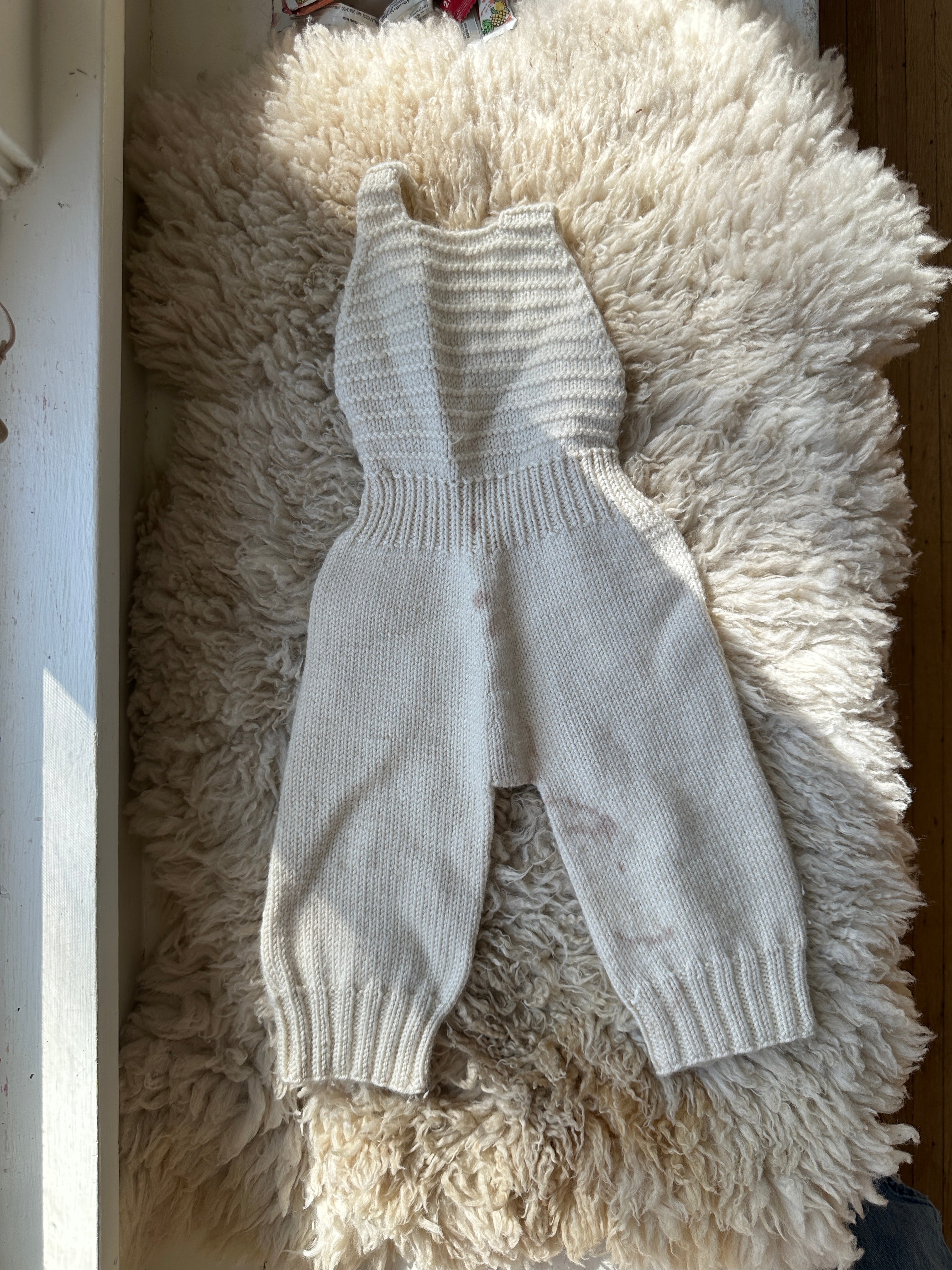 misha & puff layette longies, 0-6 months