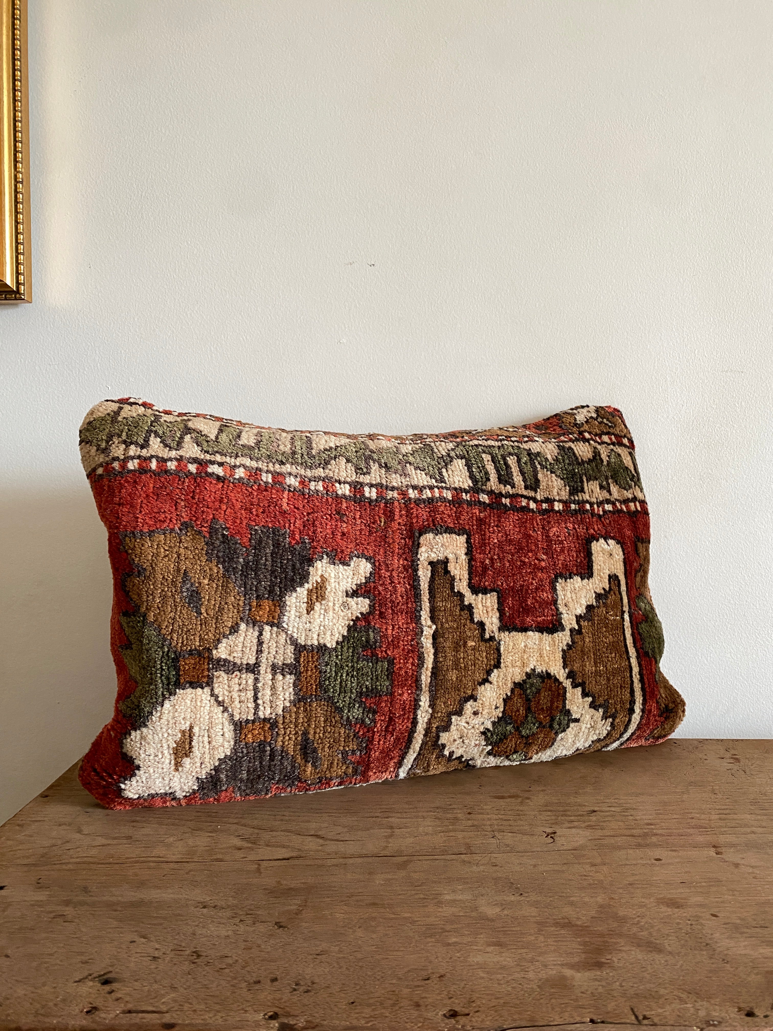 Vintage throw pillow clearance covers